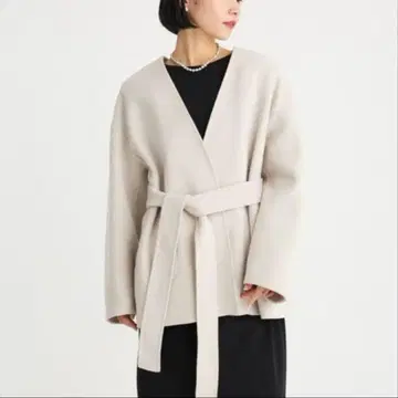 [ 새상품급 ] 2024AW BABYLONE 리버 노카라 코트