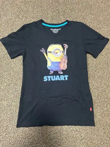 미니언 STUART 기타 티셔츠 100% 코튼