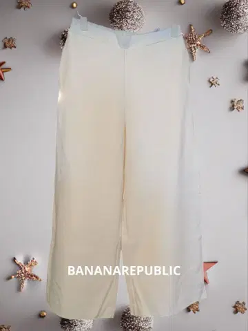 BANANAREPUBLIC 와이드 팬츠 화이트 12월 말까지 게재