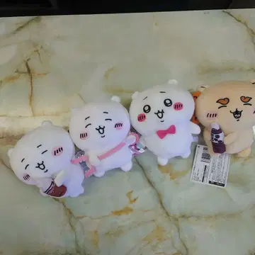 치이카와 봉제 인형 4개 세트