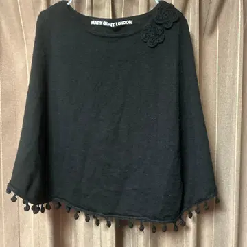 MARY QUANT 니트 숄