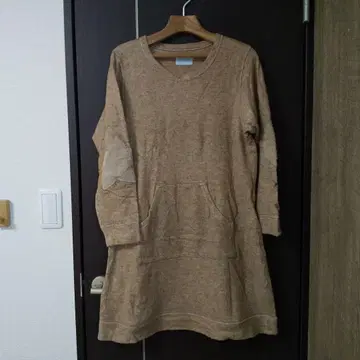 츠모리치사토 룸 파자마 M 고양이 원피스 튜닉