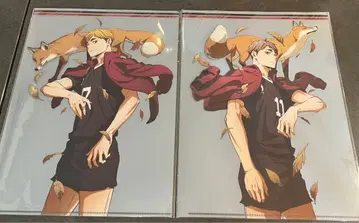 이나리자키 고교 미야 아츠무 미야 오사무 클리어 파일 2장 세트