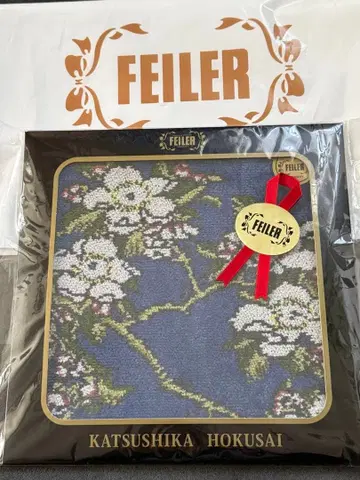 FEILER 한정판 가쓰시카 호쿠사이 손수건