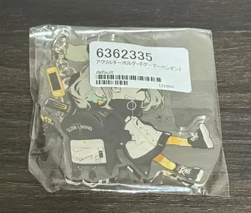 미개봉 아카쿠라 아크릴 키링 [ 게이머 펭귄 ]