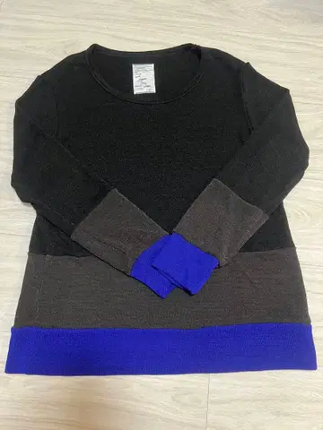 SHAREEF 컬러 블록 니트 M