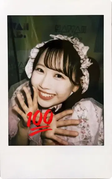 마츠모토 카렌 촬영 폴라로이드