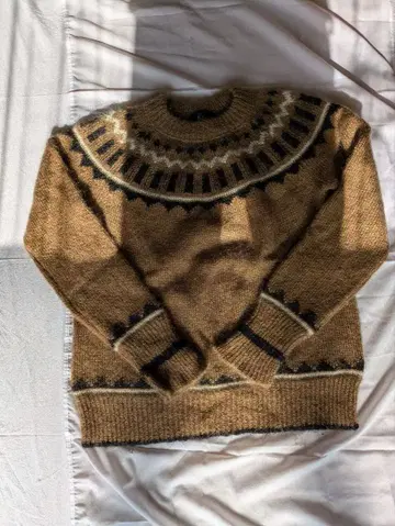 THE RERACS 리라 니트 스웨터 모헤어 batoner