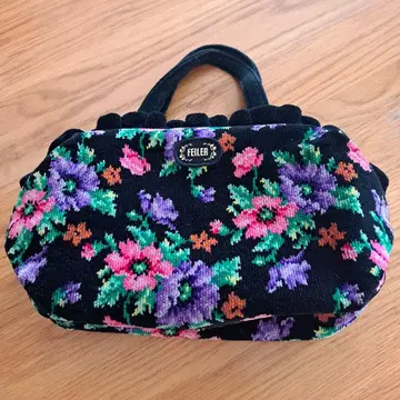 FEILER 플라워 무늬 핸드백