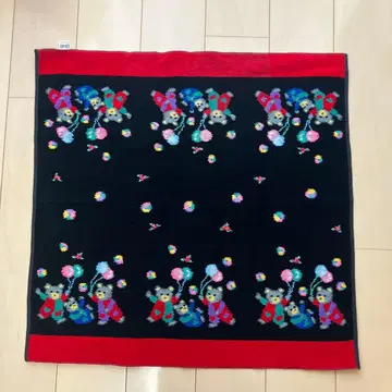 FEILER 캐릭터 타월 블랙 레드