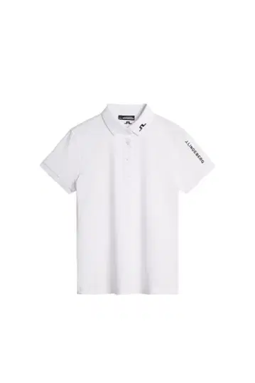 J.Lindeberg 제이 린드버그 화이트 피케 셔츠 골프