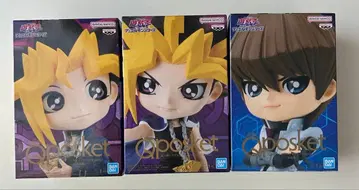 유희왕 큐포스켓 피규어 유희 어둠의 유희 카이바 3종