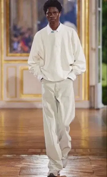 PIGMENT DYE FINX CORDUROY WIDE 5P PANTS