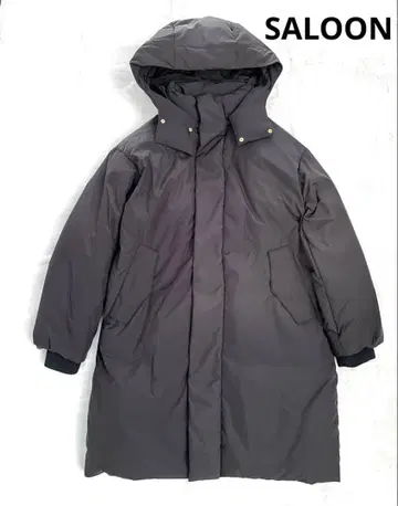 SALOON 다운 자켓 블랙