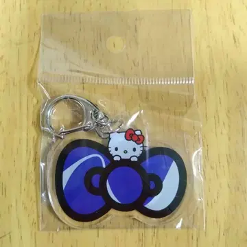 [ 미사용 ] 미토 홀리호크 헬로키티 페어플레이 리본 키링