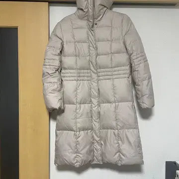 필드 드림 베이지 롱 코트 L 사이즈