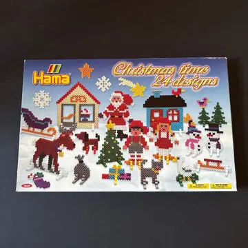 보넬룬드 Hama 비즈 크리스마스 펄러비즈 24 디자인