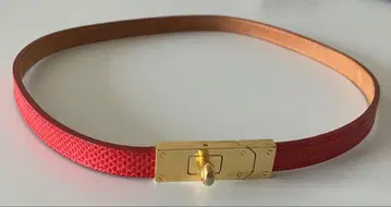 [ 새상품급 ] MBOISE 여성용 빨간색 가죽 벨트