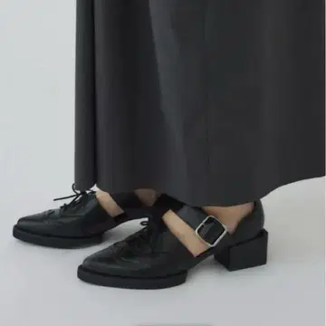 RIM.ARK 윙팁 스트랩 슈즈 38(24.5cm)