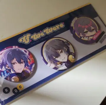 니지산지 If We Were 코야나기 로우 캔뱃지 세트 VTuber