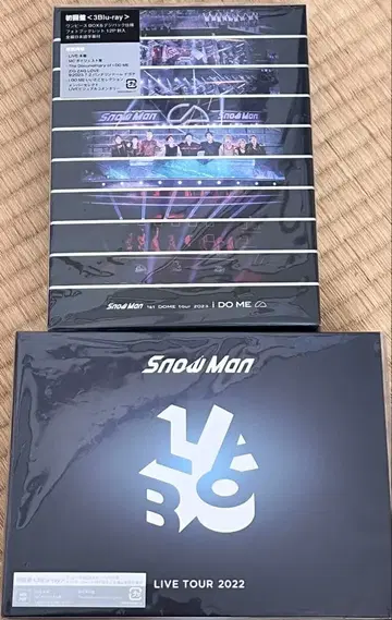 Snow Man 라이브 Blu-ray 초회반