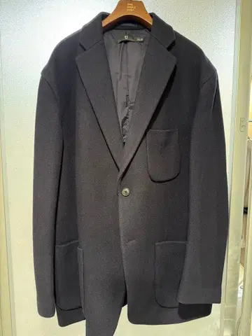 +J 질 샌더 UNIQLO 오버 사이즈 자켓 XXL 네이비