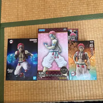 귀멸의 칼날 아카자 피규어 세트