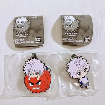 HUNTER x HUNTER 키루아 러버 마스코트 2개 가챠