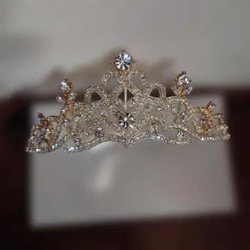 엘레강트 골드 티아라