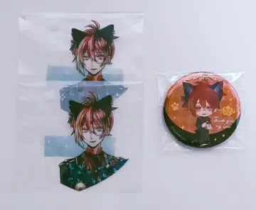 [ 악마고양이 ] 페네스 난자 클리어 카드 2점 캔뱃지