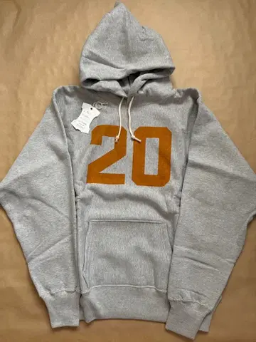 새상품 웨어하우스 후드 맨투맨 484No.20 리버스 위브 멜란지 그레이