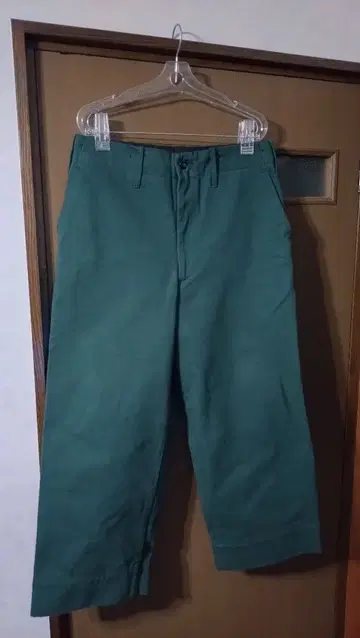 TUKI 와이드 워크 팬츠 그린 3