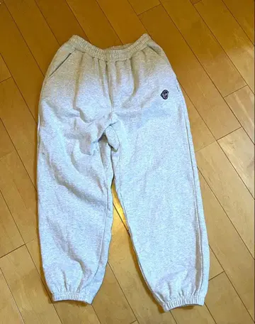 Keboz 그레이 헤비 웨이트 스웨트 팬츠 S