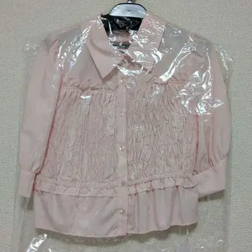 블라우스 셔츠 뷔스티에풍 셔링 블라우스 여성용