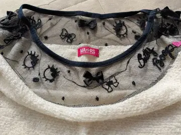 MA*RS 베티짱 디자인 크림색 니트 스웨터