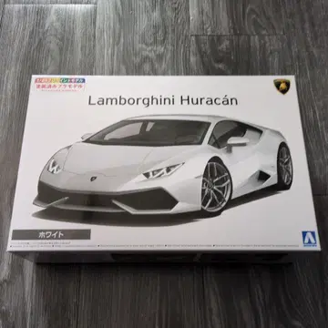 람보르기니 우라칸 화이트 도색 완료 프라모델 [ 미사용 미개봉 새상품 ]