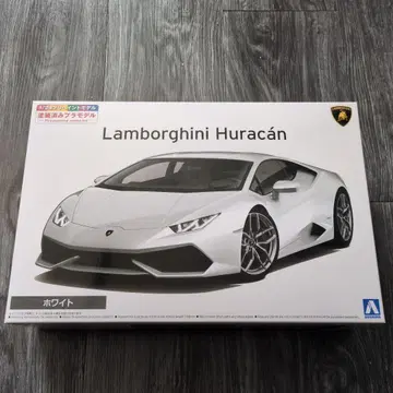 람보르기니 우라칸 화이트 도색 완료 프라모델 [ 미사용 미개봉 새상품 ]