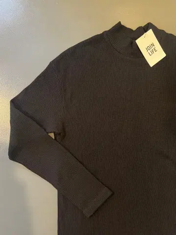 Bershka 리브 긴팔 티셔츠 S