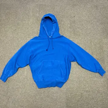 노브랜드 파랑 후드티 풀오버