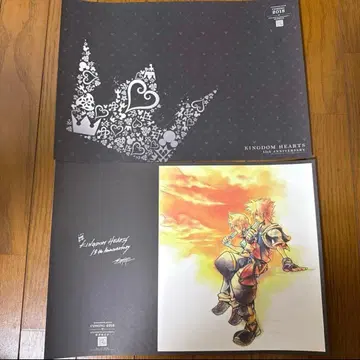 스퀘니 카페 킹덤하츠 런천매트 15주년 15th