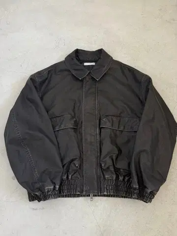 WYM ARTIFICIAL GRAIN SHORT BLOUSON