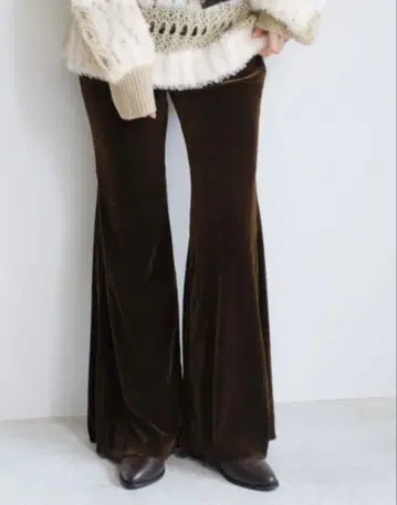 kastane 벨로아 튤 팬츠