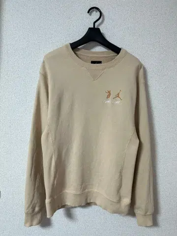 Jordan x Union 베이지 맨투맨 XS