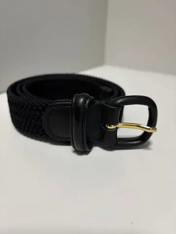 ANDERSONS 메쉬 벨트 블랙 M