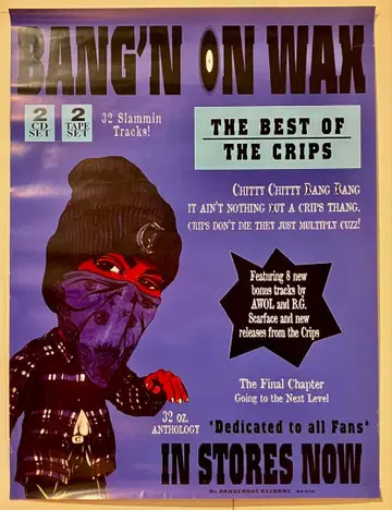 BANG'N ON WAX / best of the crips 포스터