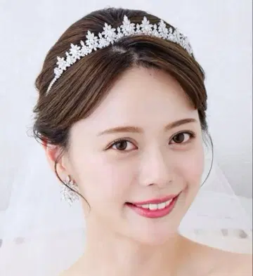 새상품급! ANNAN WEDDING 티아라 JT15 박스 포함