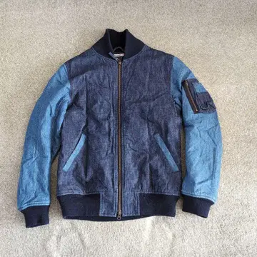 데님 MA-1 스타일 자켓