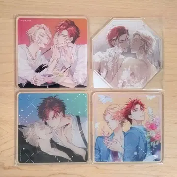 세라피 게임 3 4 5 6권 코미코미 스튜디오 아크릴 코스터 세트