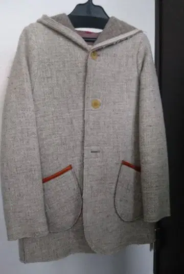 팔라스 팰리스 울 후드 부착 코트