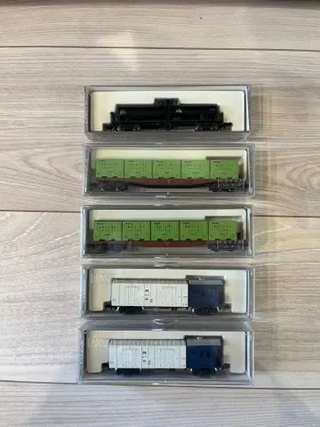 N 게이지 화물차 세트 4량 탱크차